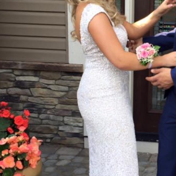 Sequin prom dress - Picture 2 of 2